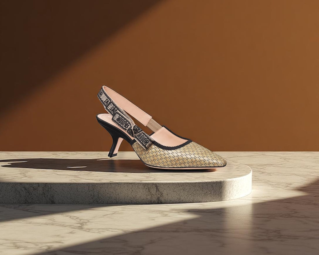 Dior Slingback Dioriviera in Rafia: L’Eleganza dell’Estate 2025