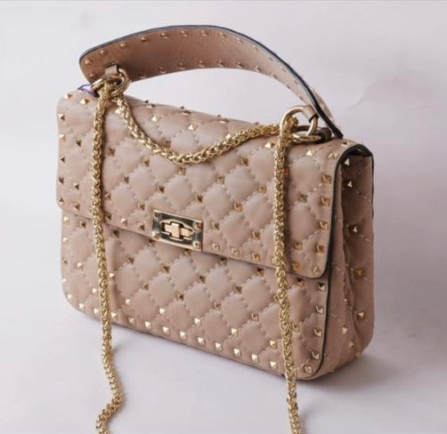 Valentino Borsa Media Rockstud Spike In Nappa
