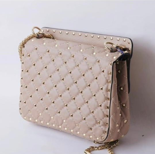 Valentino Borsa Media Rockstud Spike In Nappa
