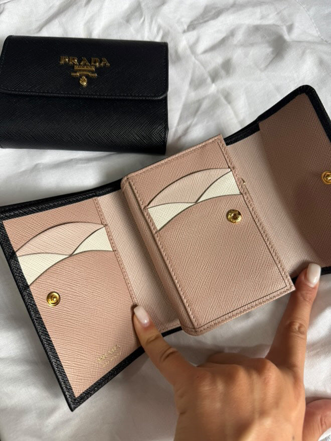 Prada Black Wallet