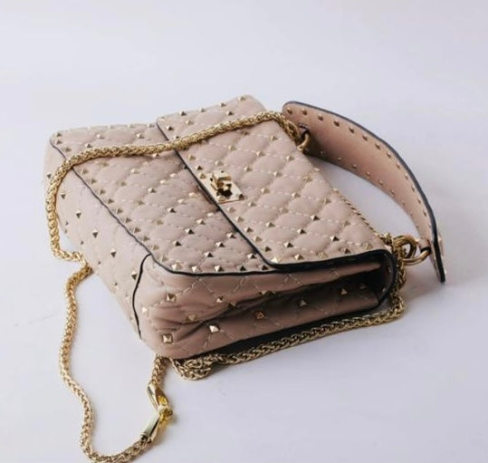 Valentino Borsa Media Rockstud Spike In Nappa