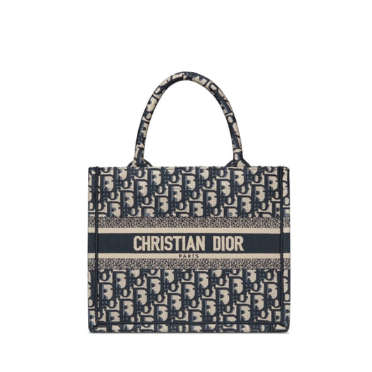 Dior Book Tote Blue Medium