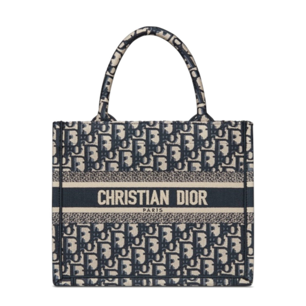 Borsa Large Dior Book Tote Blue