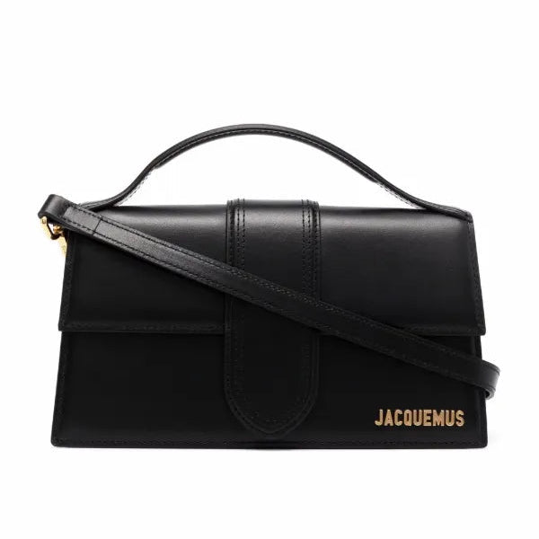 Jacquemus Le Grand Bambino - Black with Gold Logo