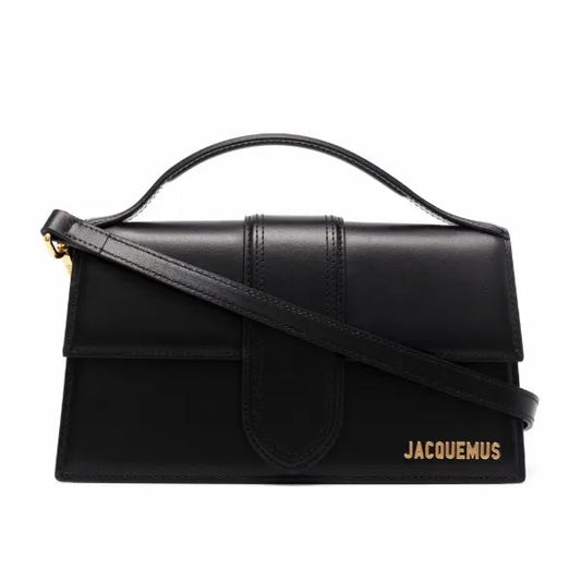 Jacquemus Le Grand Bambino - Black with Gold Logo