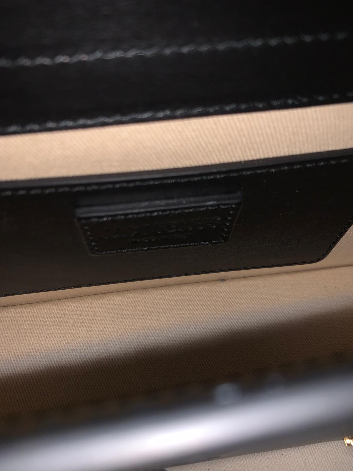 Jacquemus Le Grand Bambino - Black with Gold Logo