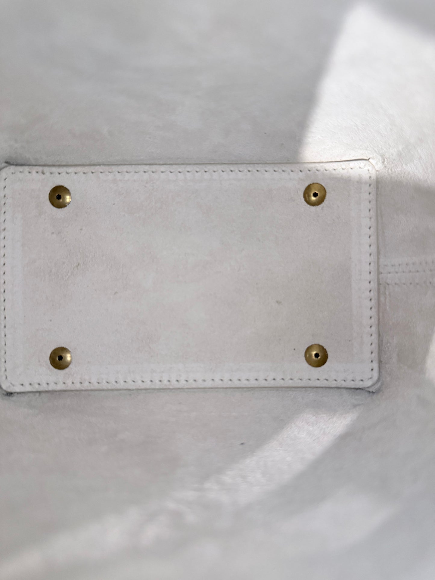Saint Laurent Le 37 - Borsa a Secchiello in Pelle - Bianco