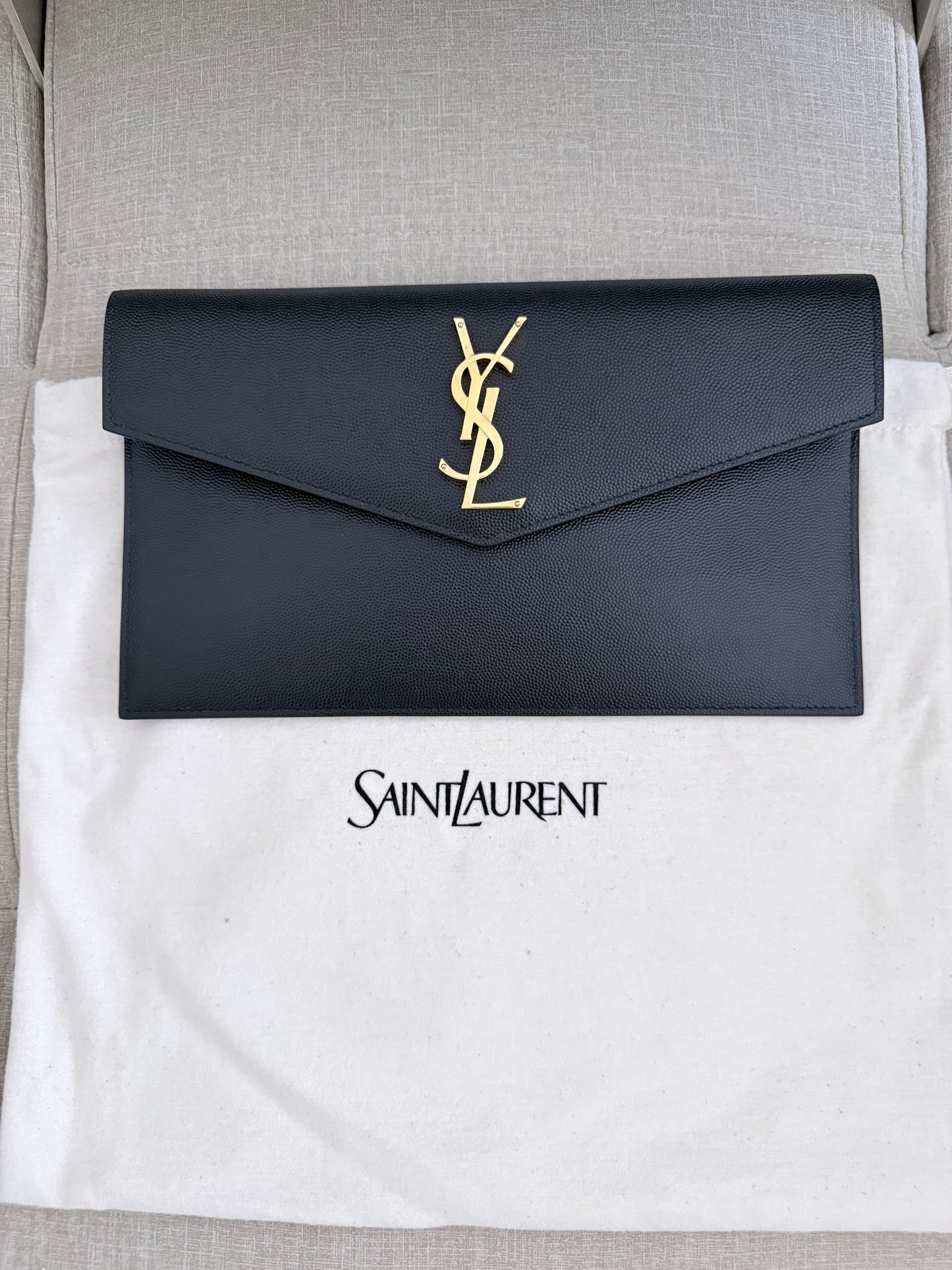Saint Laurent Pochette Uptown Nera