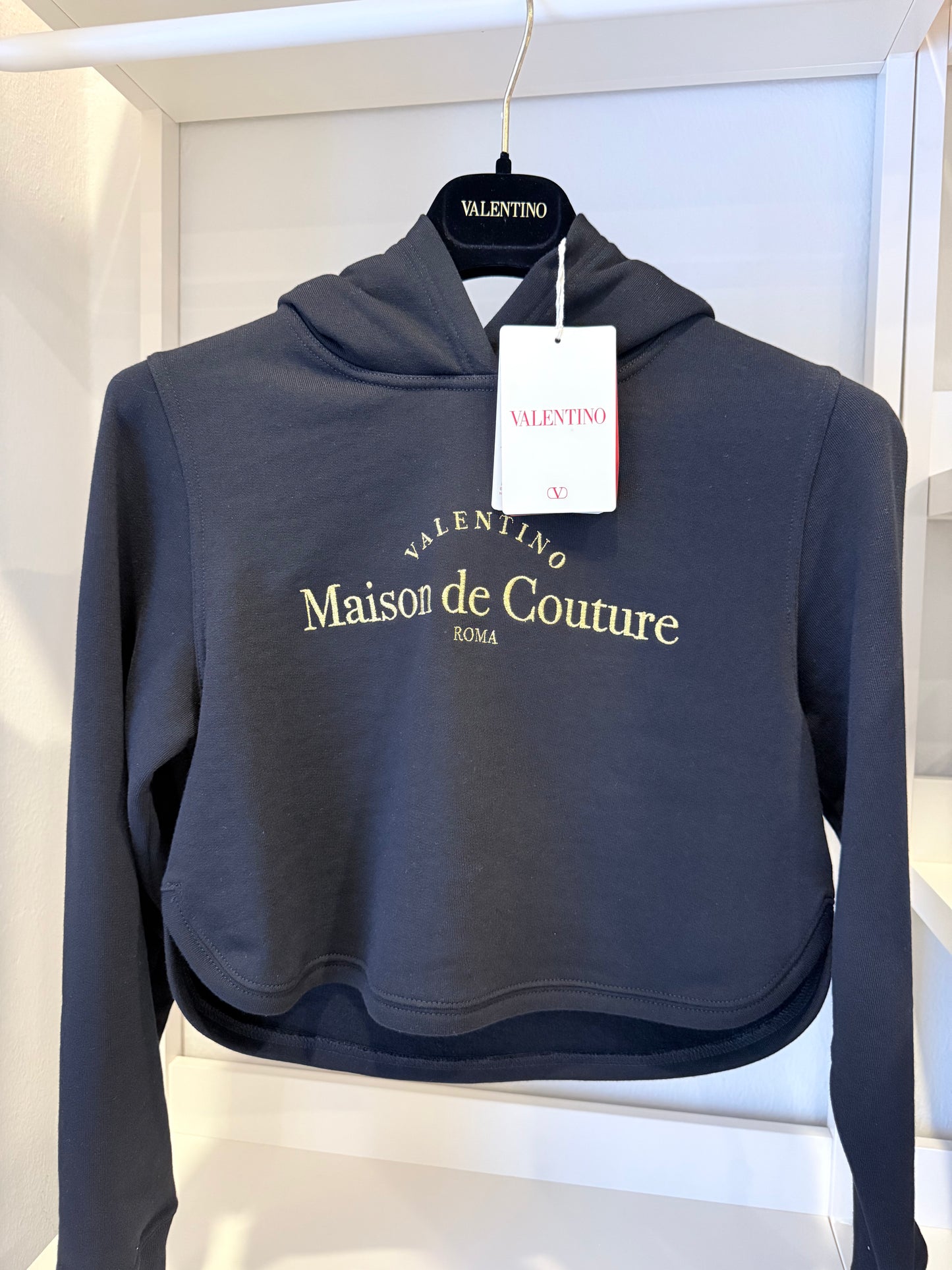 Valentino felpa con cappuccio