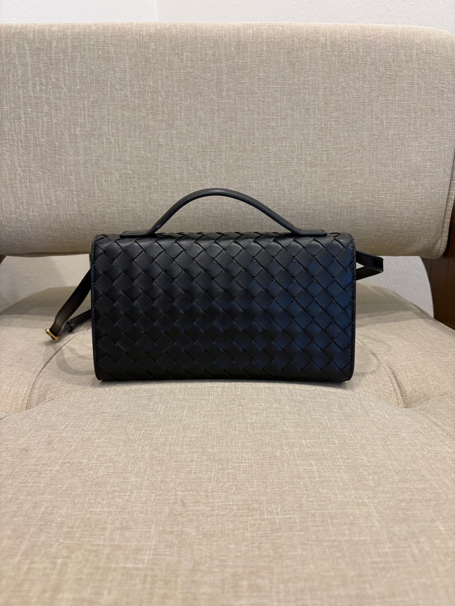 Bottega Veneta Andiamo Clutch 25 - Nero