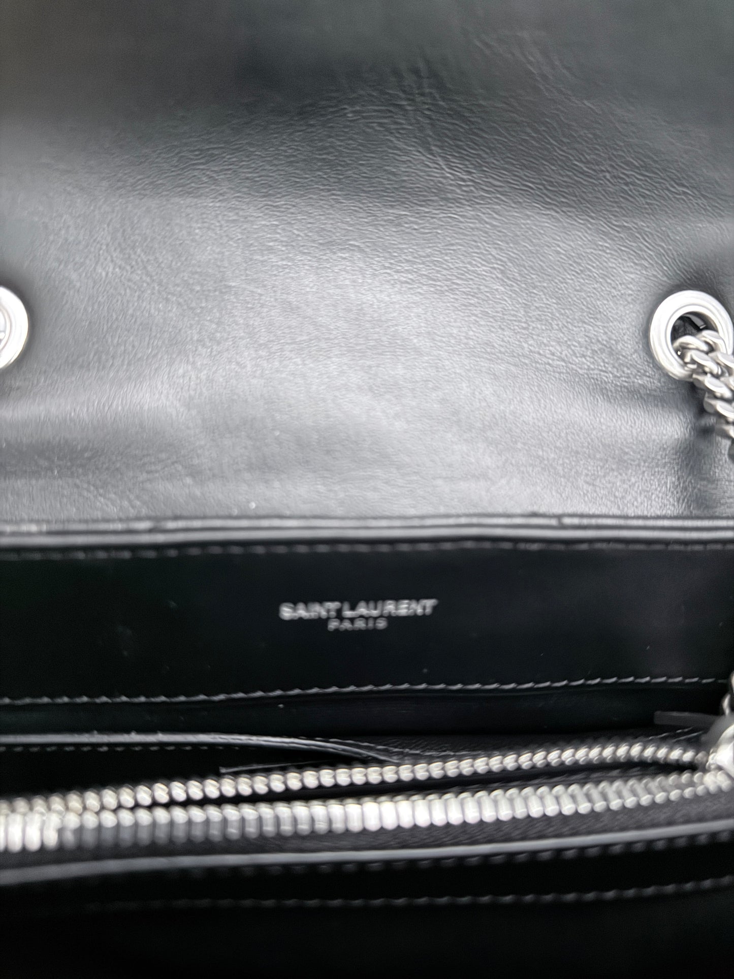 Saint Laurent Toy Small con Hardware Argento