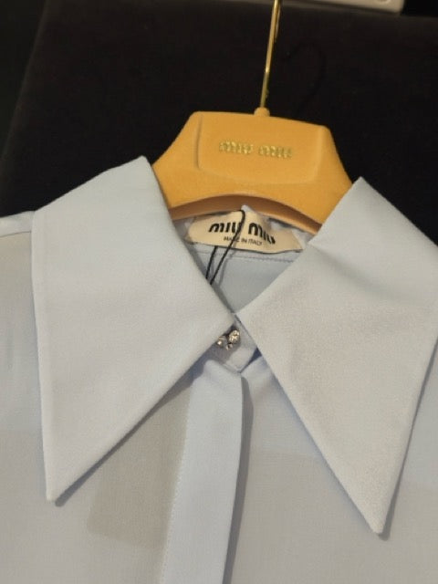 Miu Miu Light Blue Shirt