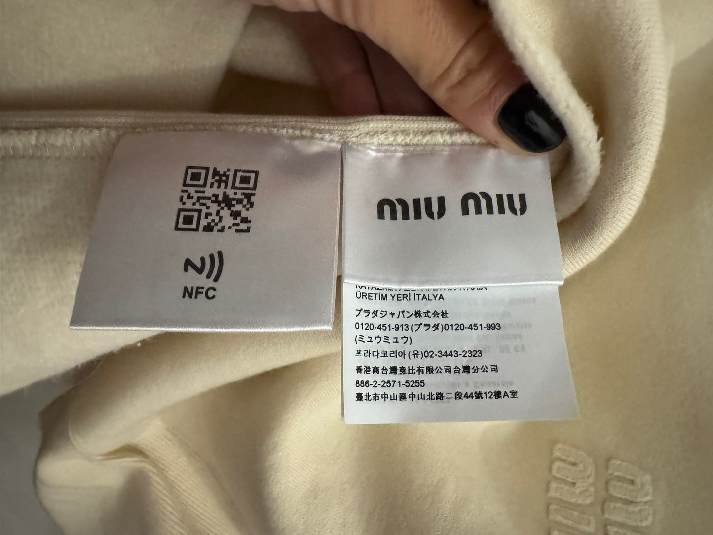 Miu Miu sleeveless top