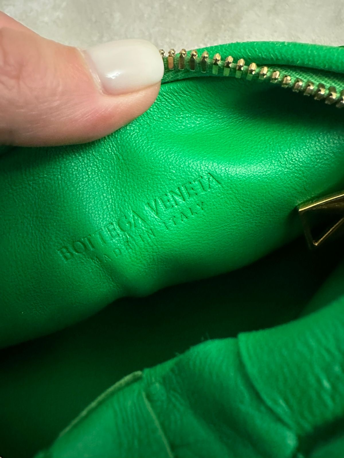 Mini Jodie Bottega Veneta Green