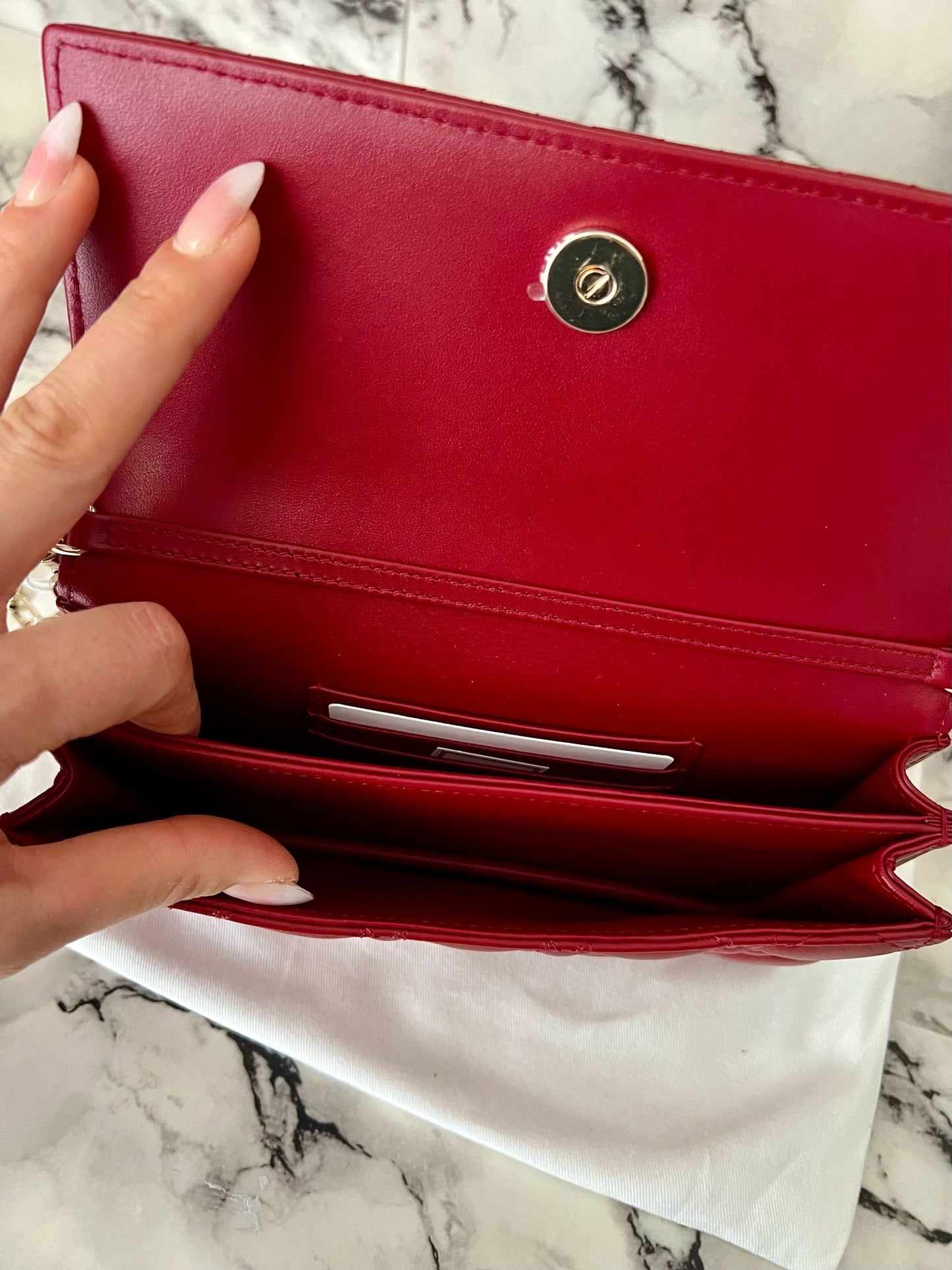 My Dior Cherry Red Mini Bag