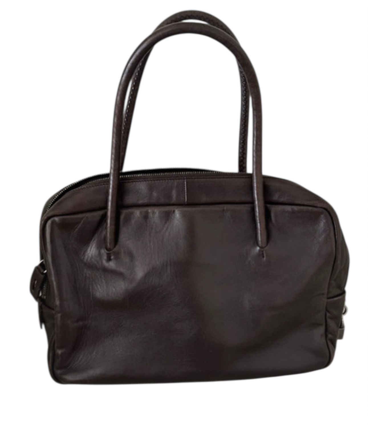 Prada Dark Brown Leather Bag