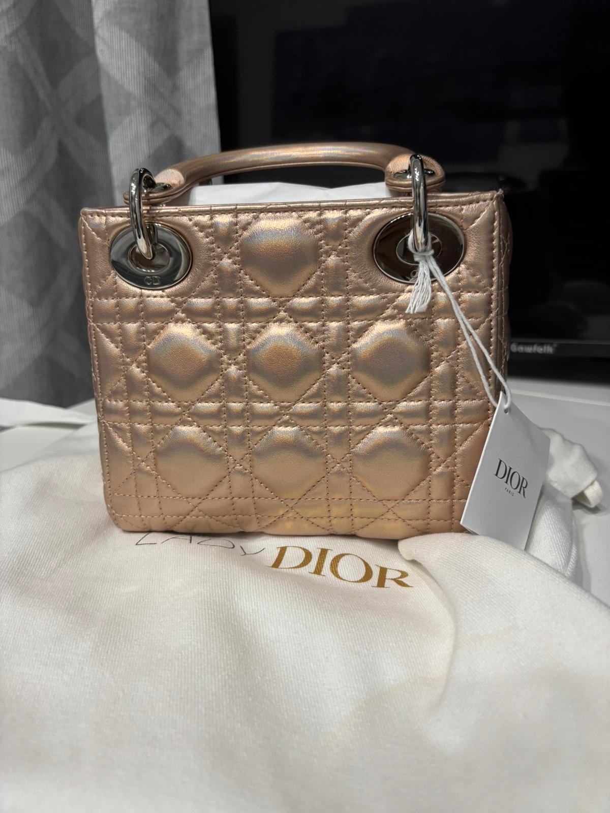 Dior Borsa My ABCDior Small Oro
