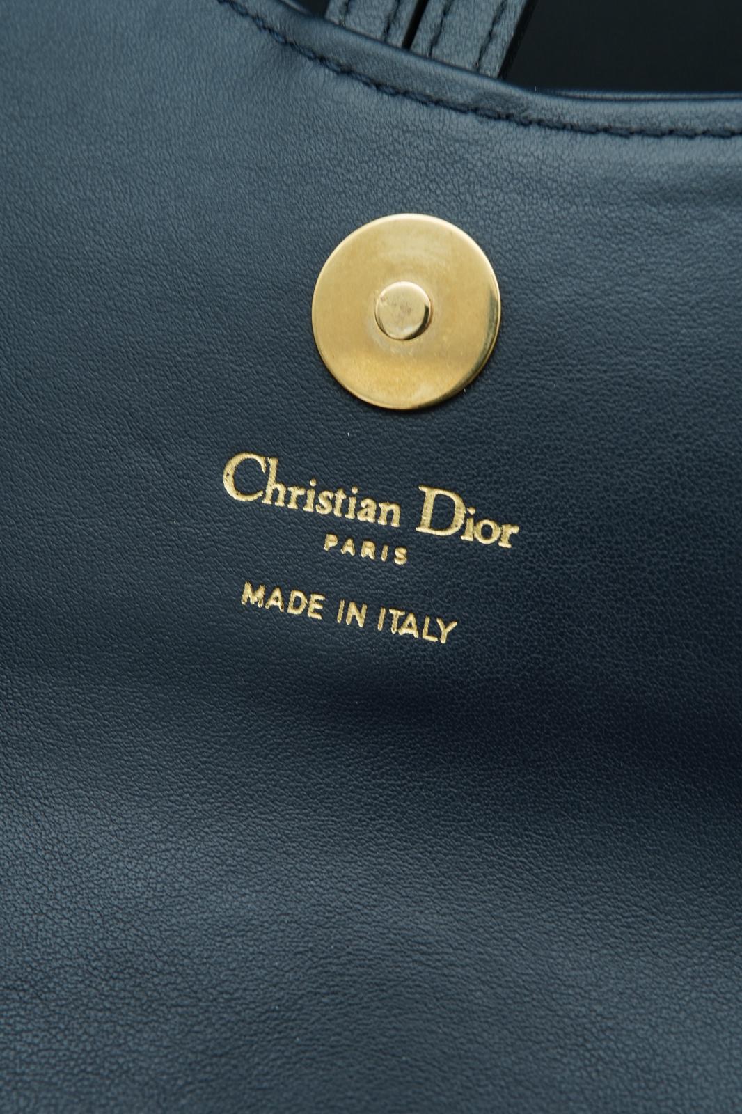 Dior Pochette Blu con Catena