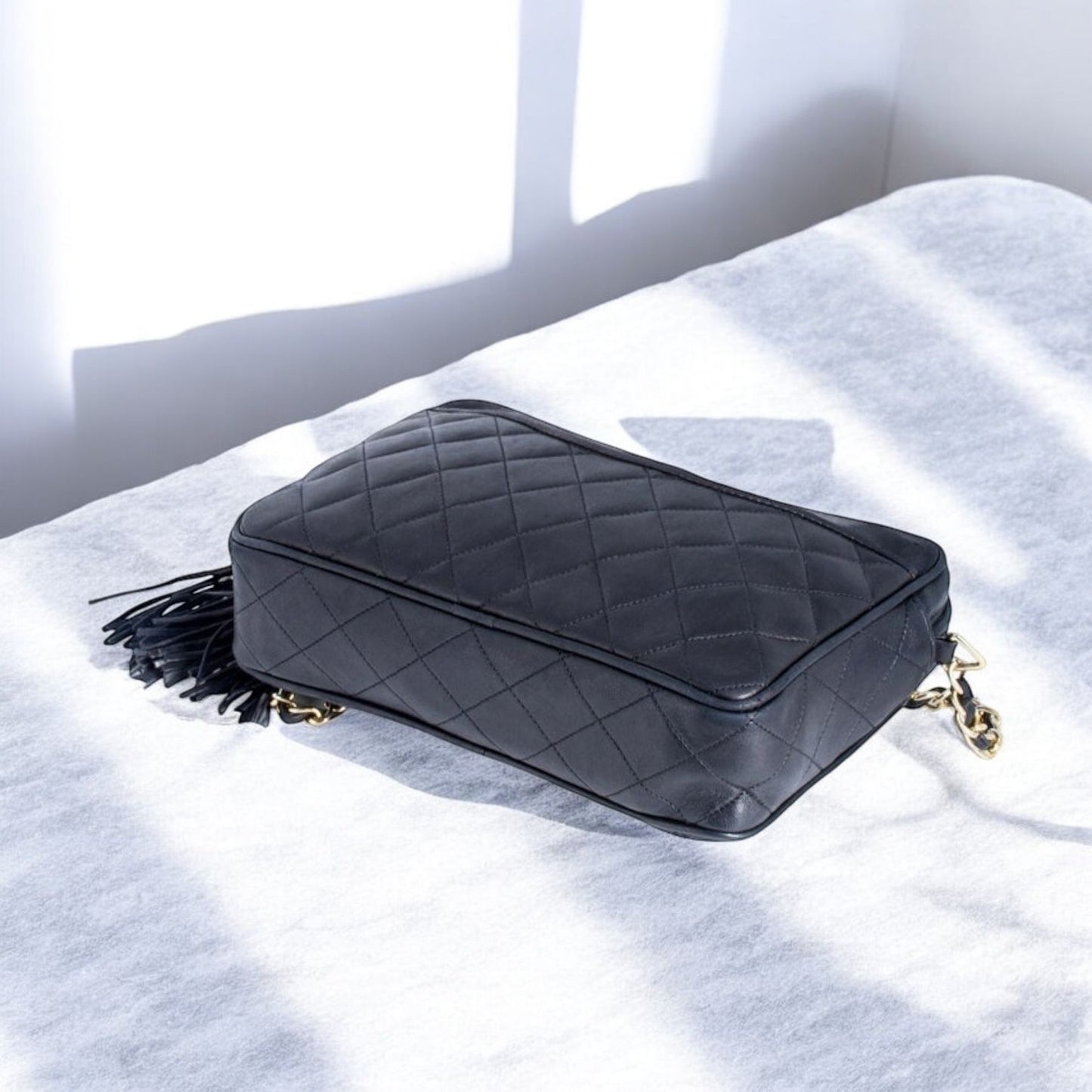 Chanel Vintage in Pelle Trapuntata con Nappa