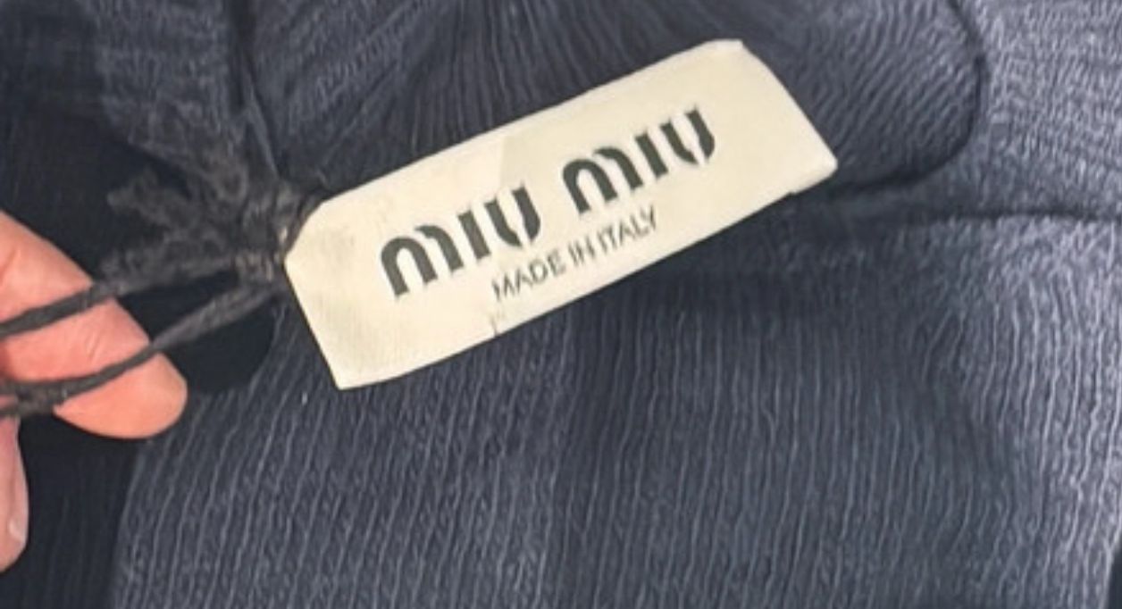 Miu Miu Maglione in Lana e Cashmere Nero