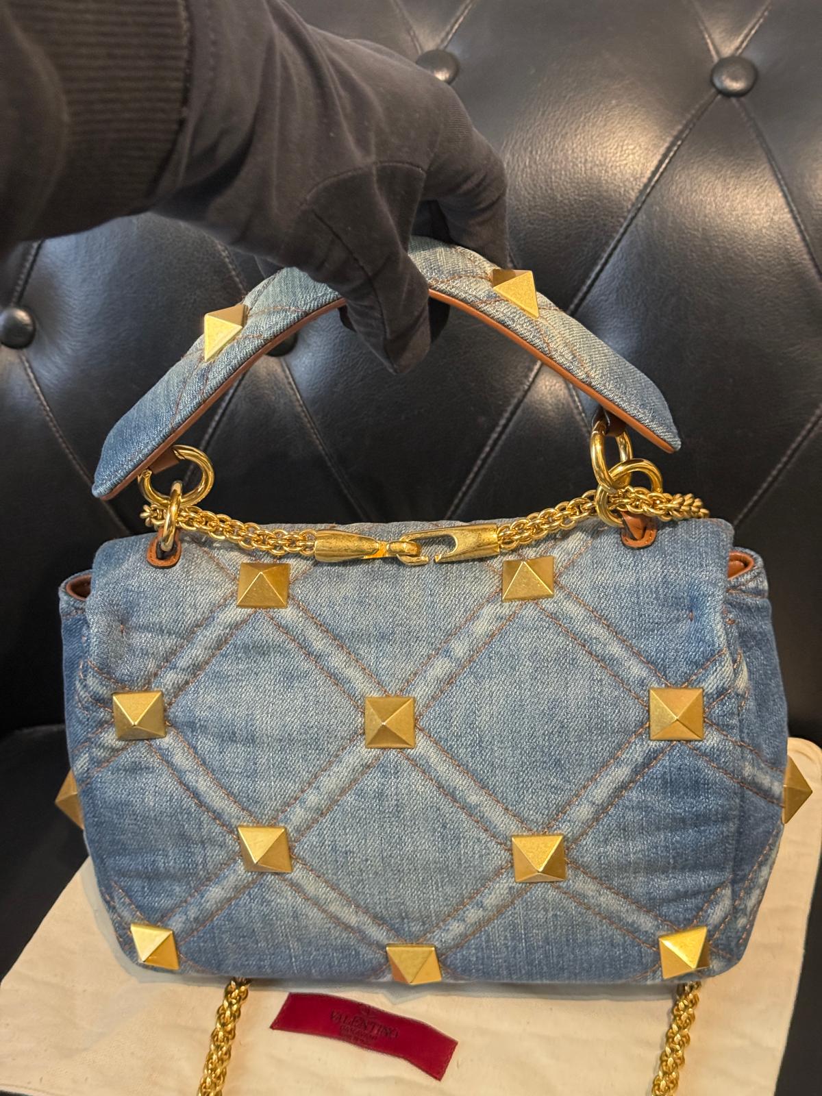 Valentino Garavani Rockstud in Denim