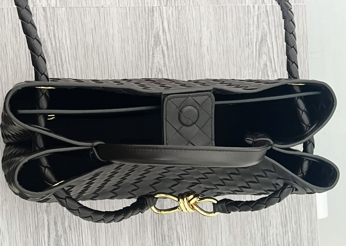 Bottega Veneta Andiamo Media – Nero