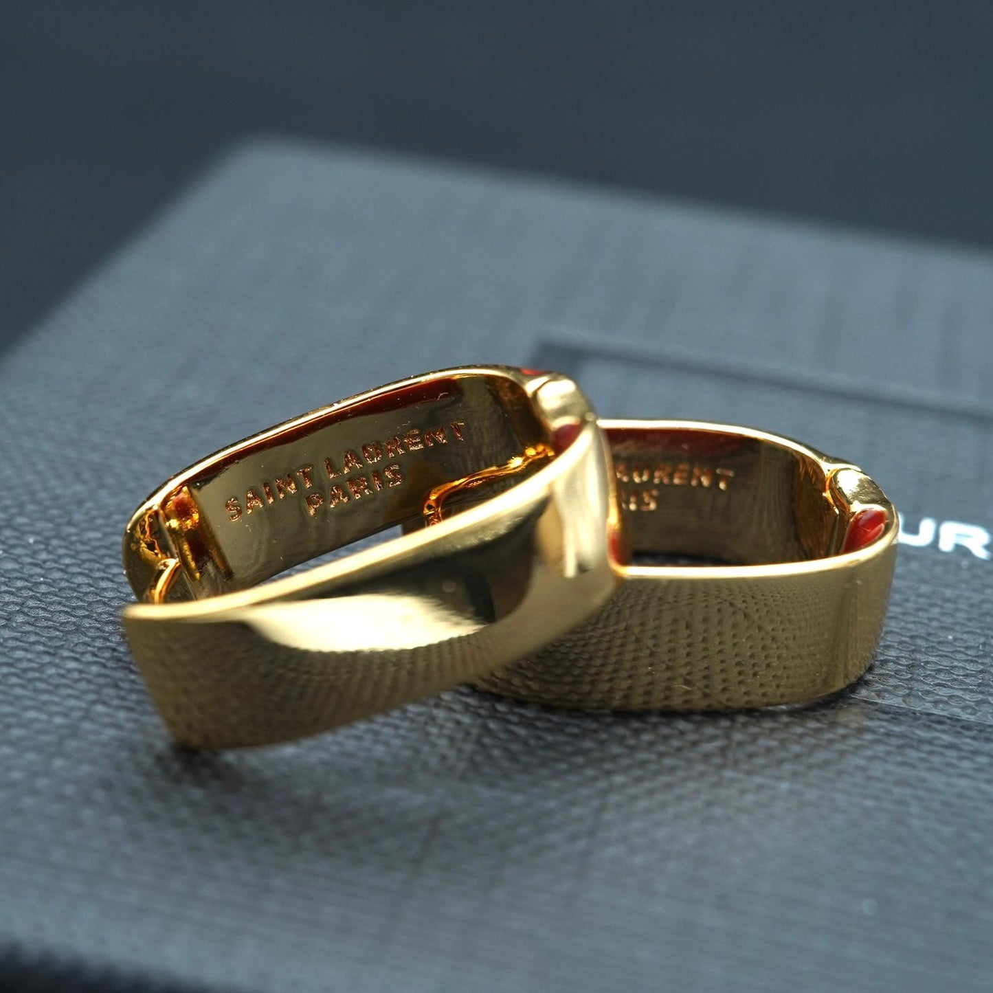 Saint Laurent orecchini con Monogramma YSL