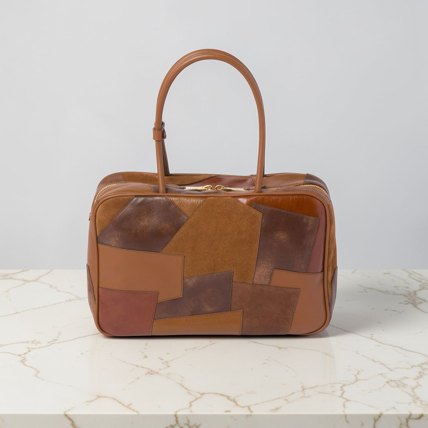 Miu Miu beau in suede patchwork