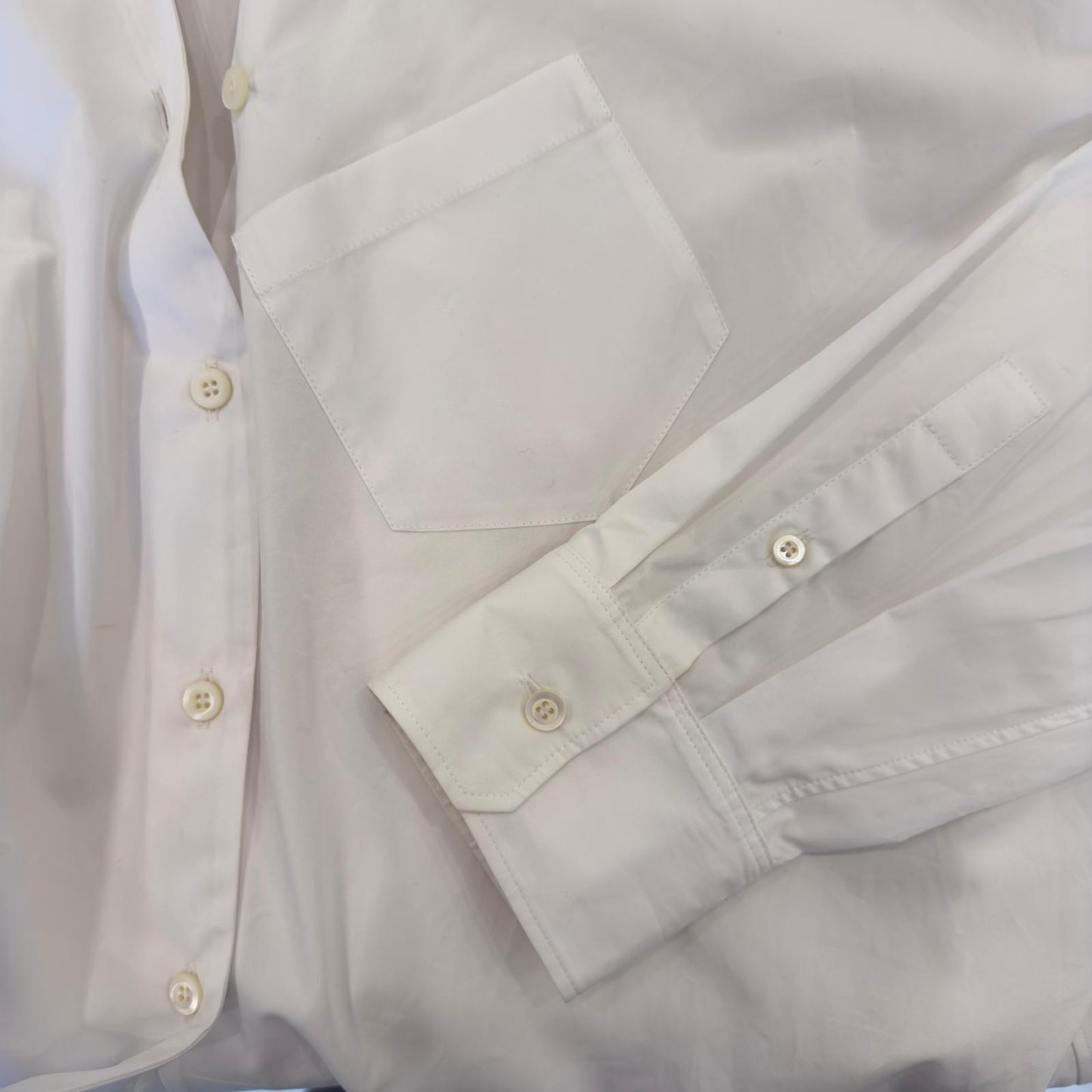 Prada Abito Chemisier con Spalle Scoperte