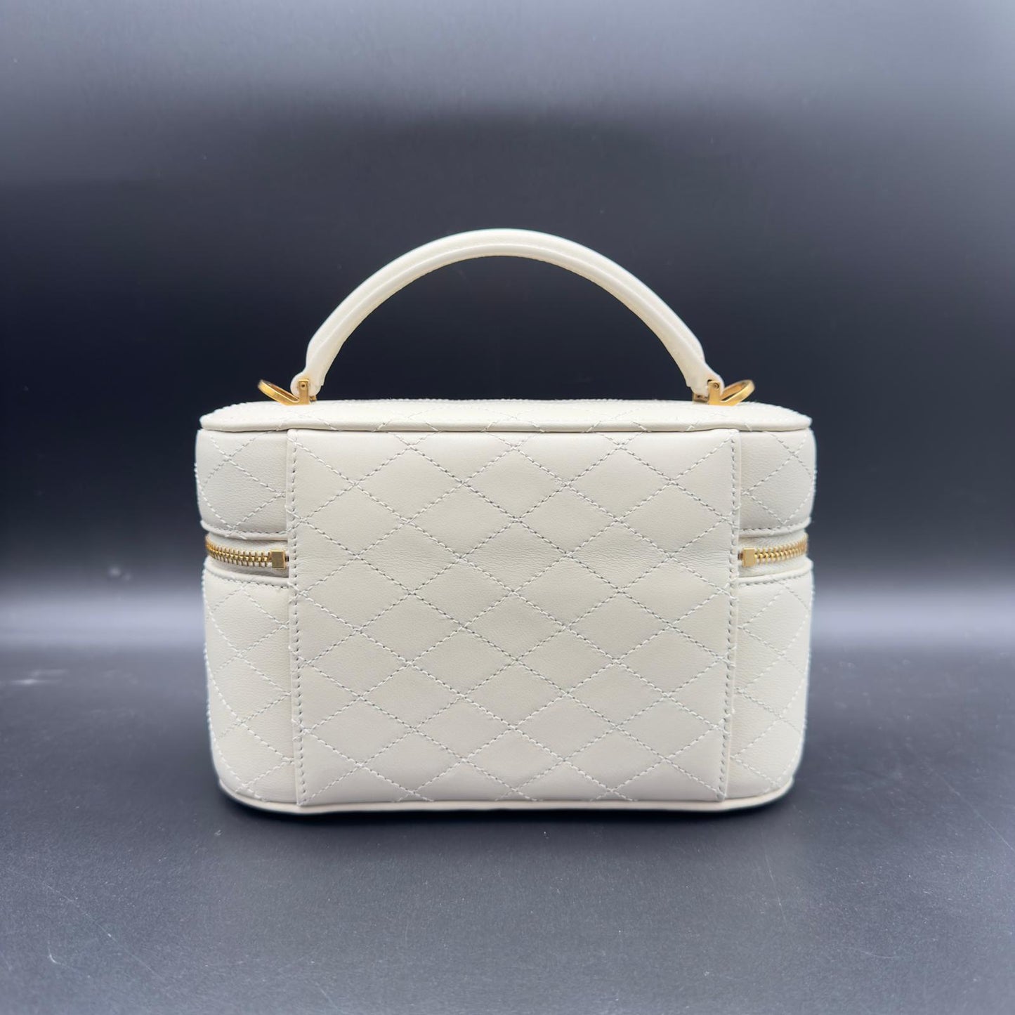 Saint Laurent Gaby Vanity White