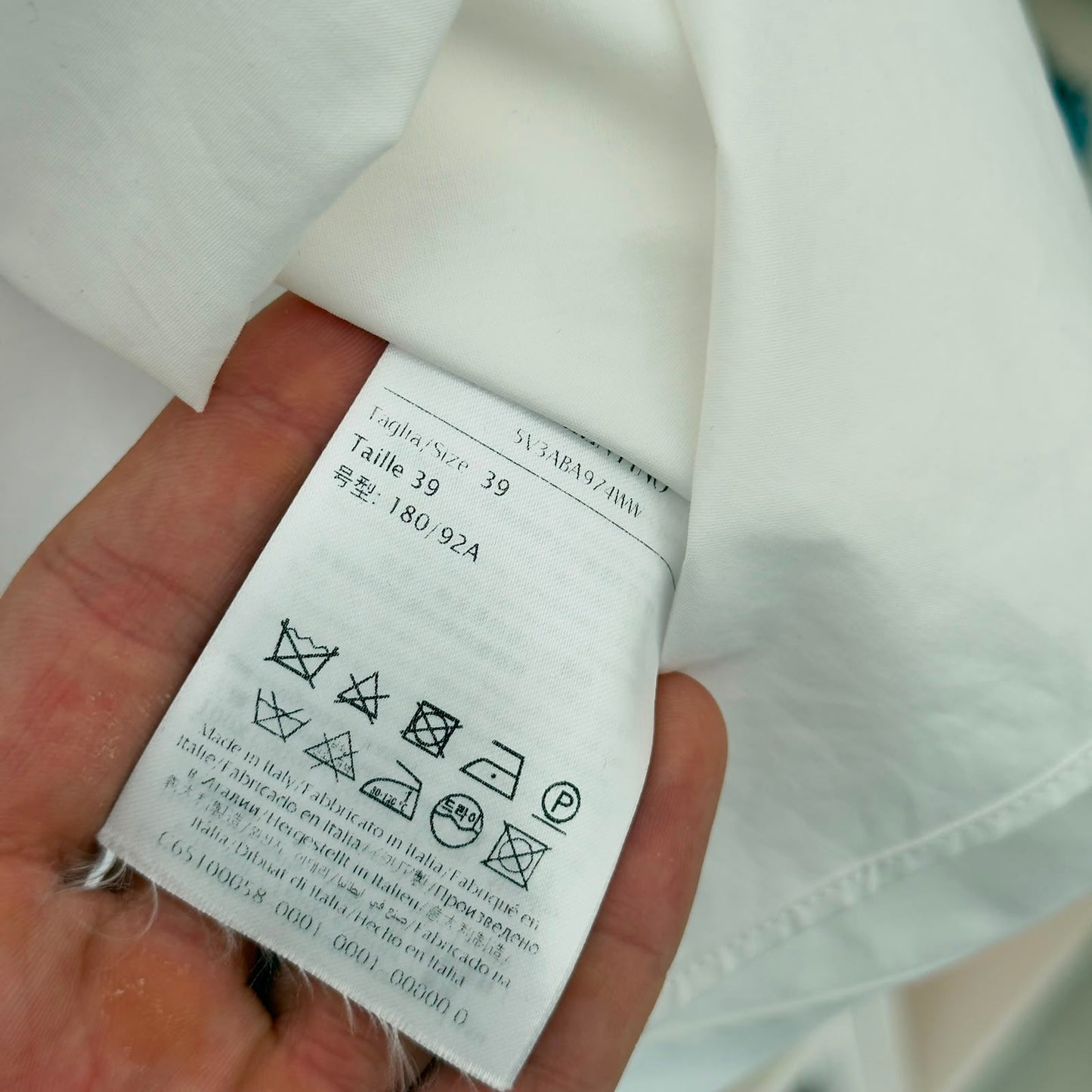 Valentino camicia bianca