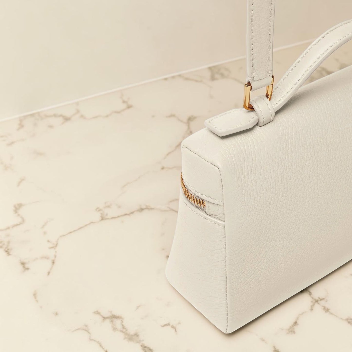 Loro Piana Vanity L19 in pelle -bianco