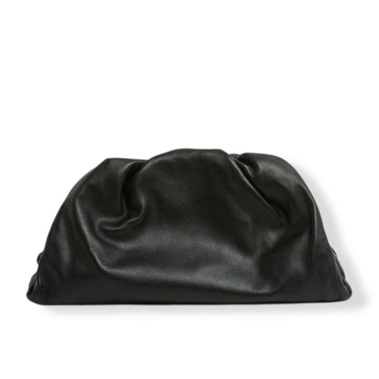 Bottega Veneta Maxi Pouch Black Smooth