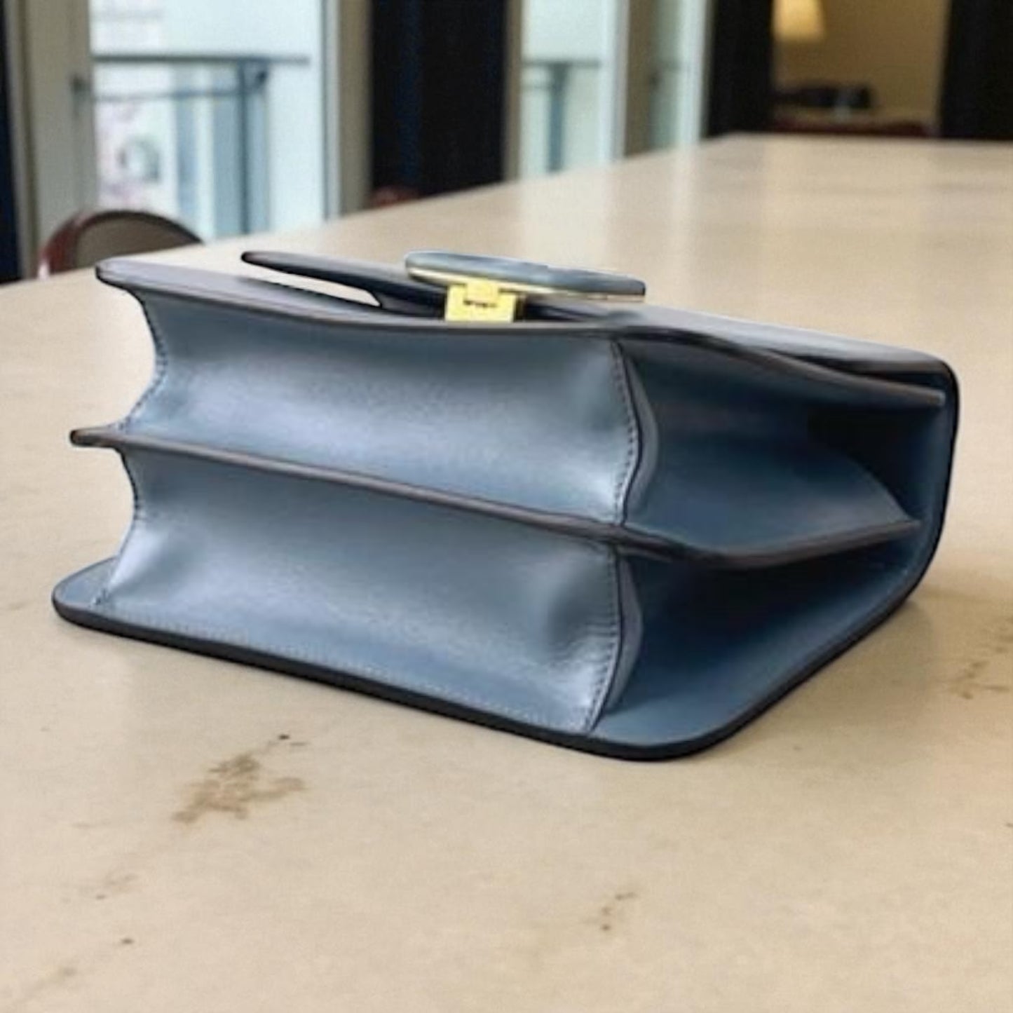 Valentino Garavani Borsa in pelle blu