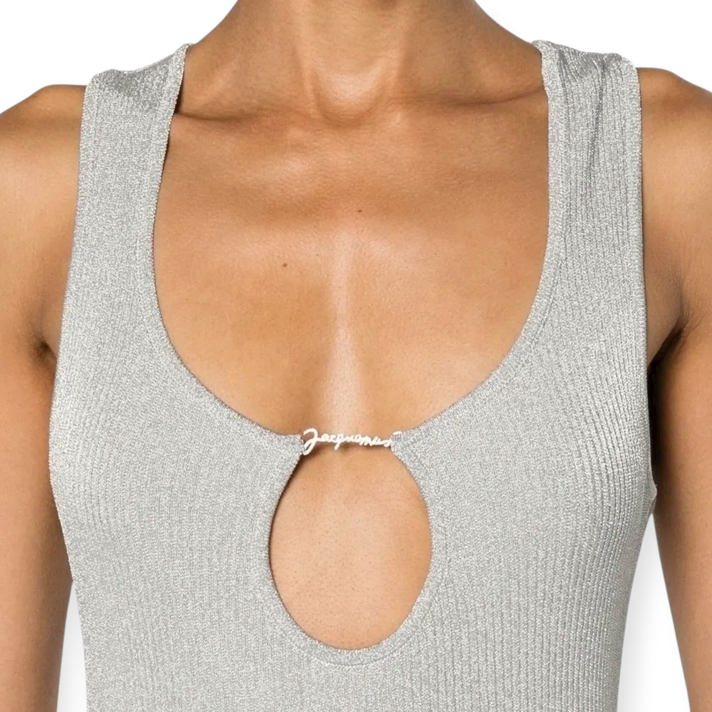 Jacquemus La Mini robe brilho