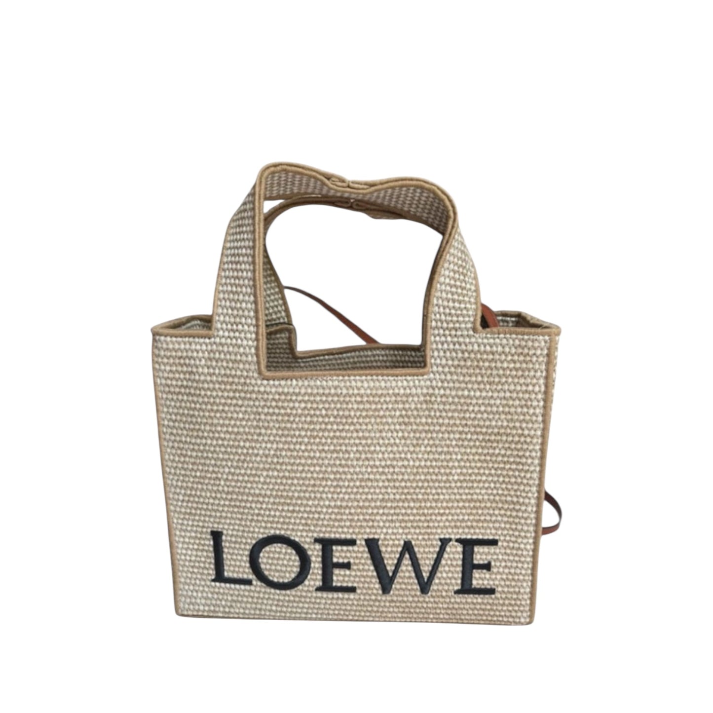 Loewe Tote rafia