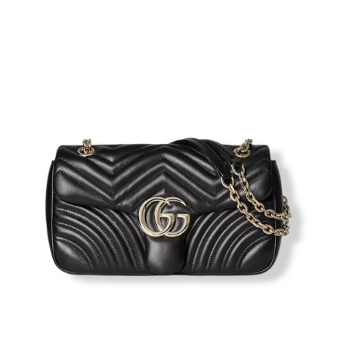 Gucci Marmont Medium Black Bag