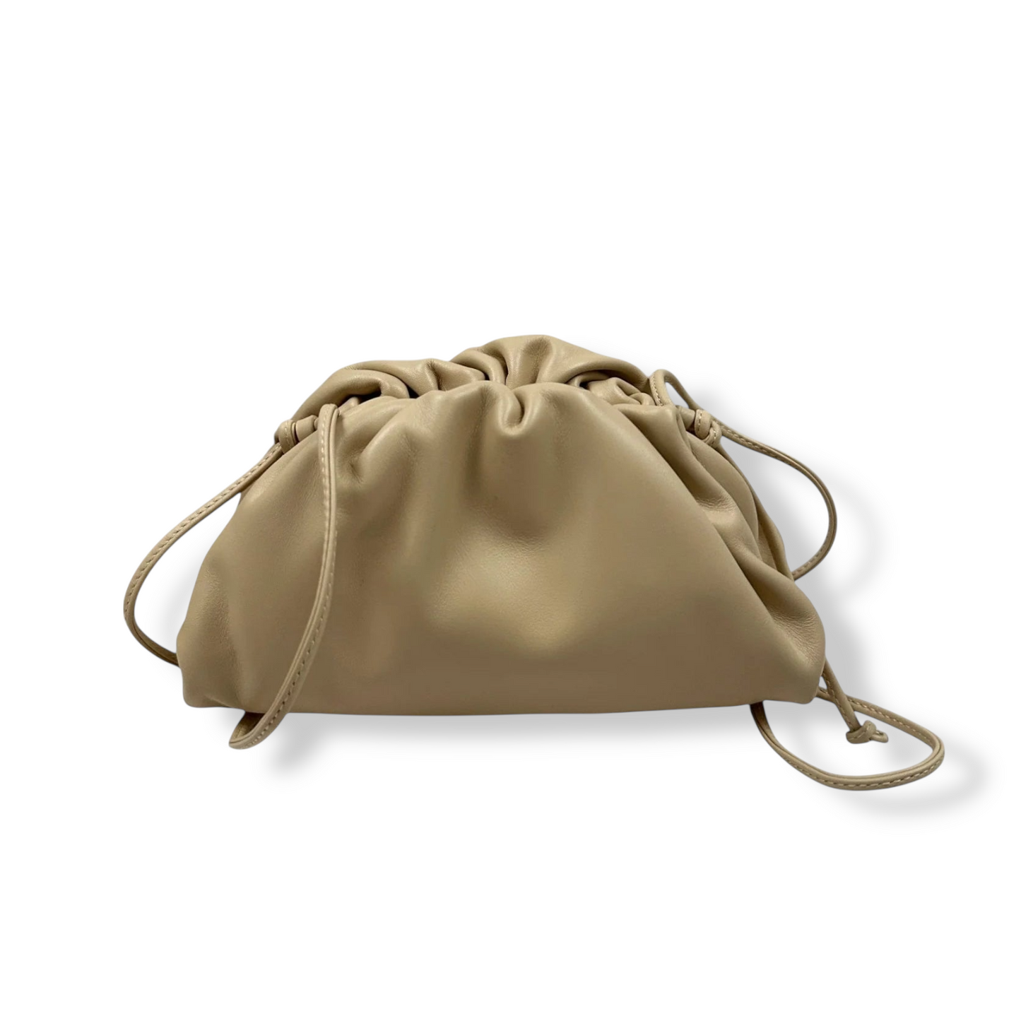 Bottega Veneta Mini Pouch Almond liscia