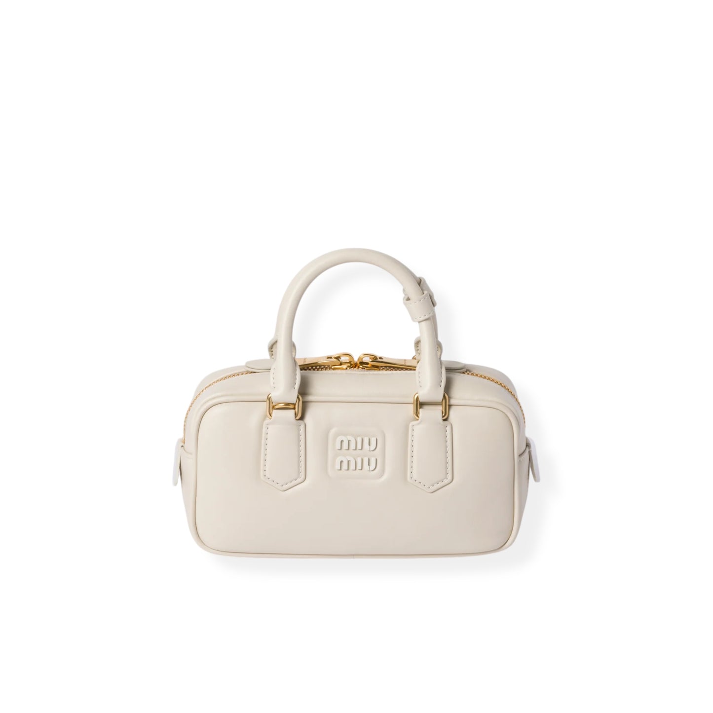Miu Miu Mini Borsa Arcadie in Pelle "Talco”