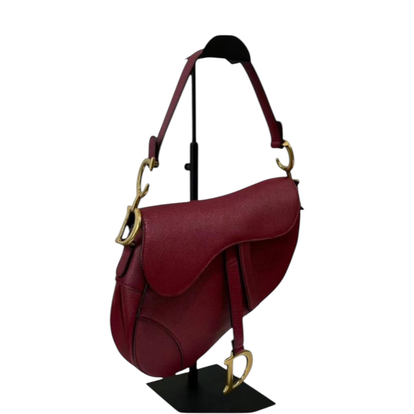 Dior Sella Burgundy