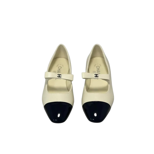 Chanel Ballerine in Pelle White