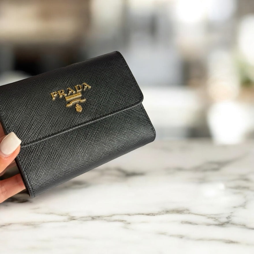 Prada Black Wallet