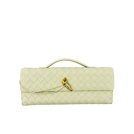 Bottega Veneta Clutch Andiamo Yellow Butter