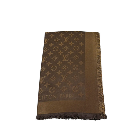 Louis Vuitton Scialle Monogram Classic Marrone