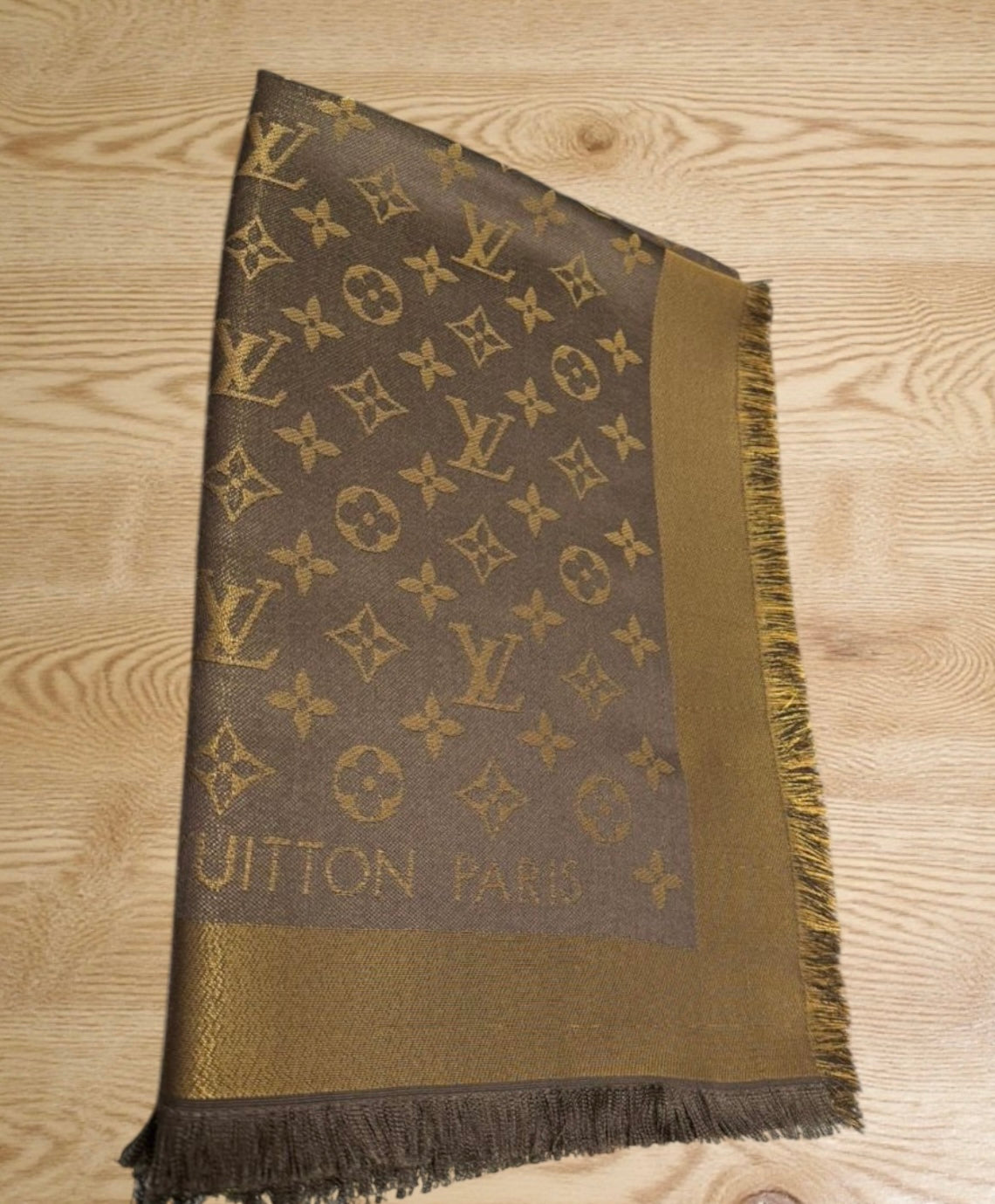 Louis Vuitton Scialle Monogram Classic Marrone