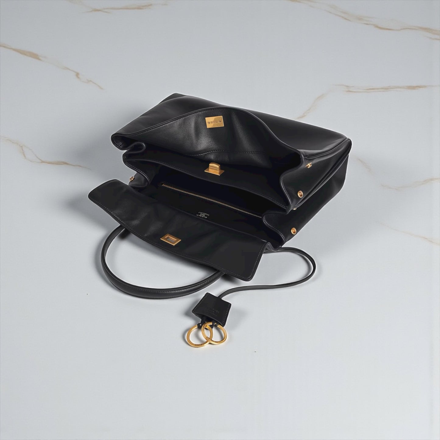 Balenciaga Borsa Rodeo Medium - Nera