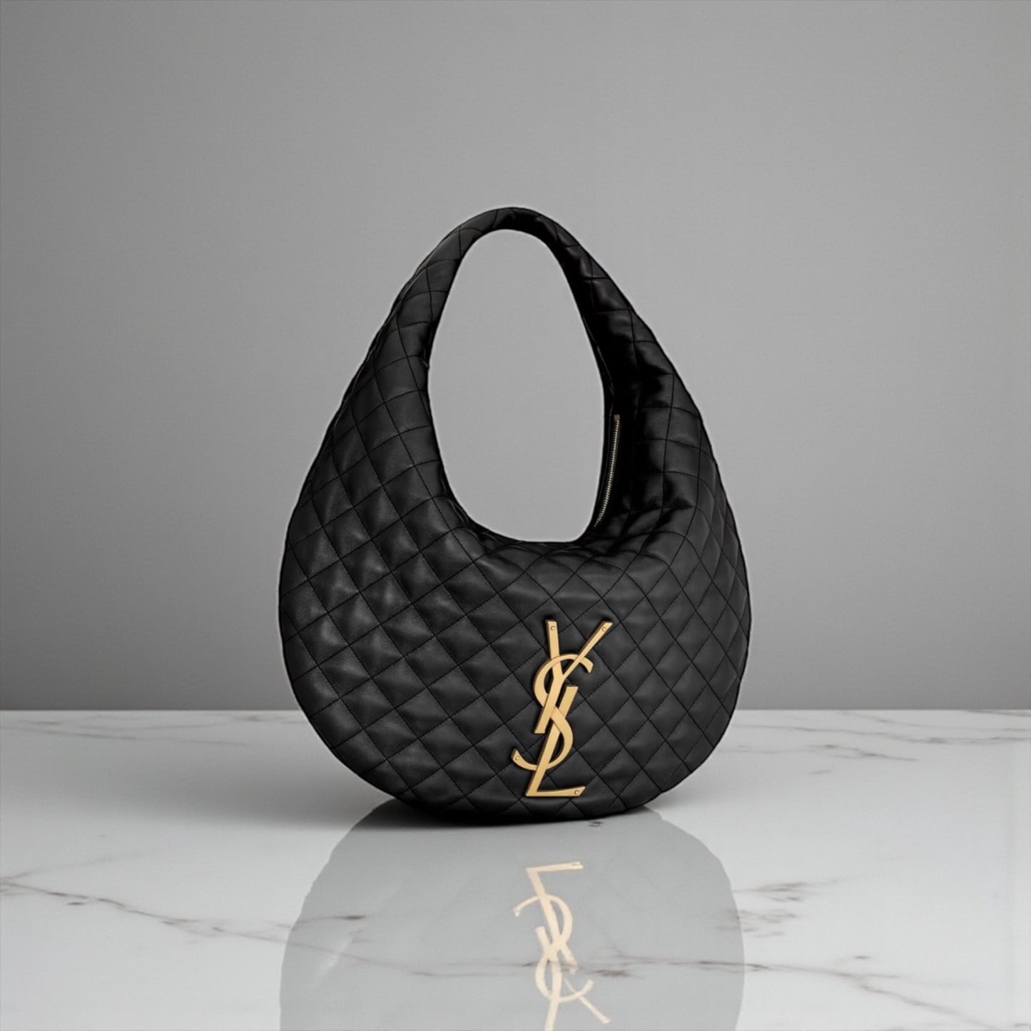Saint Laurent Icare Hobo in nappa trapuntata