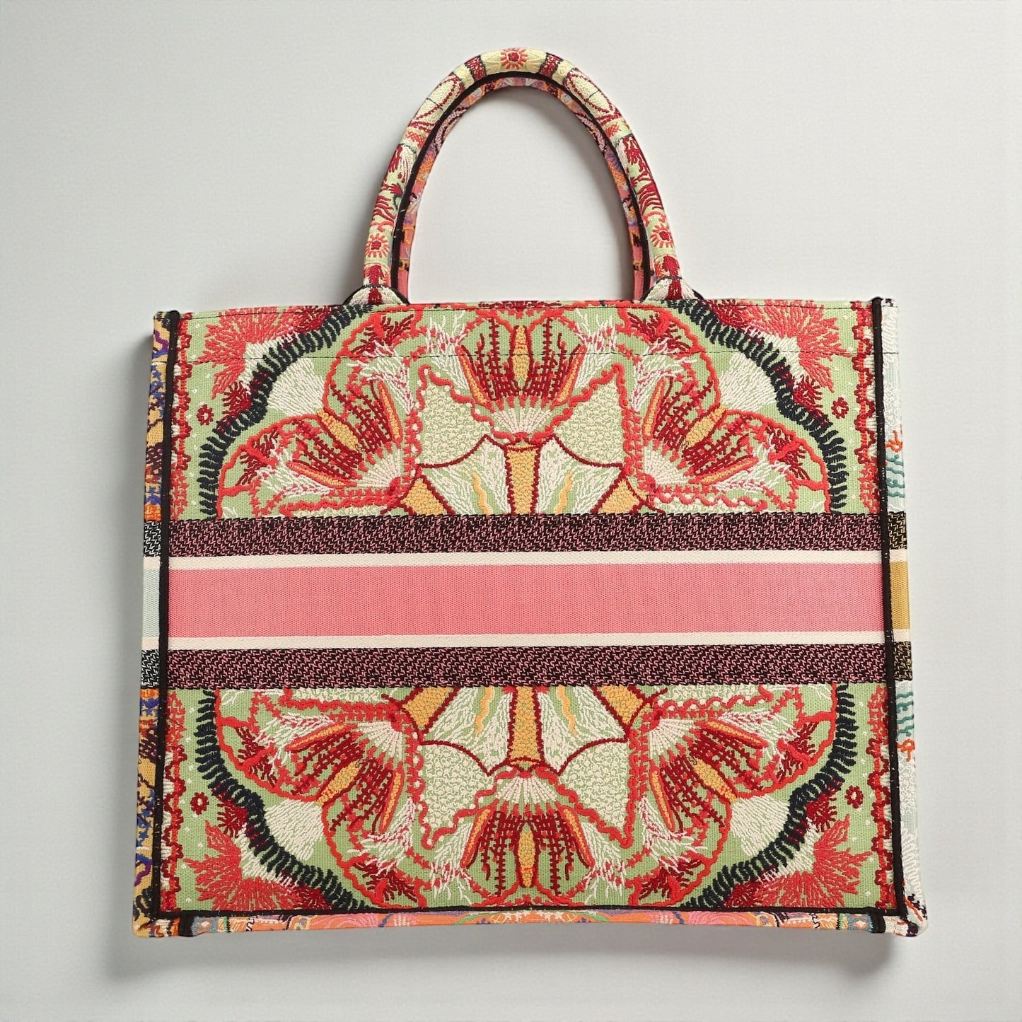 Dior Book Tote - Jacquard Multicolor