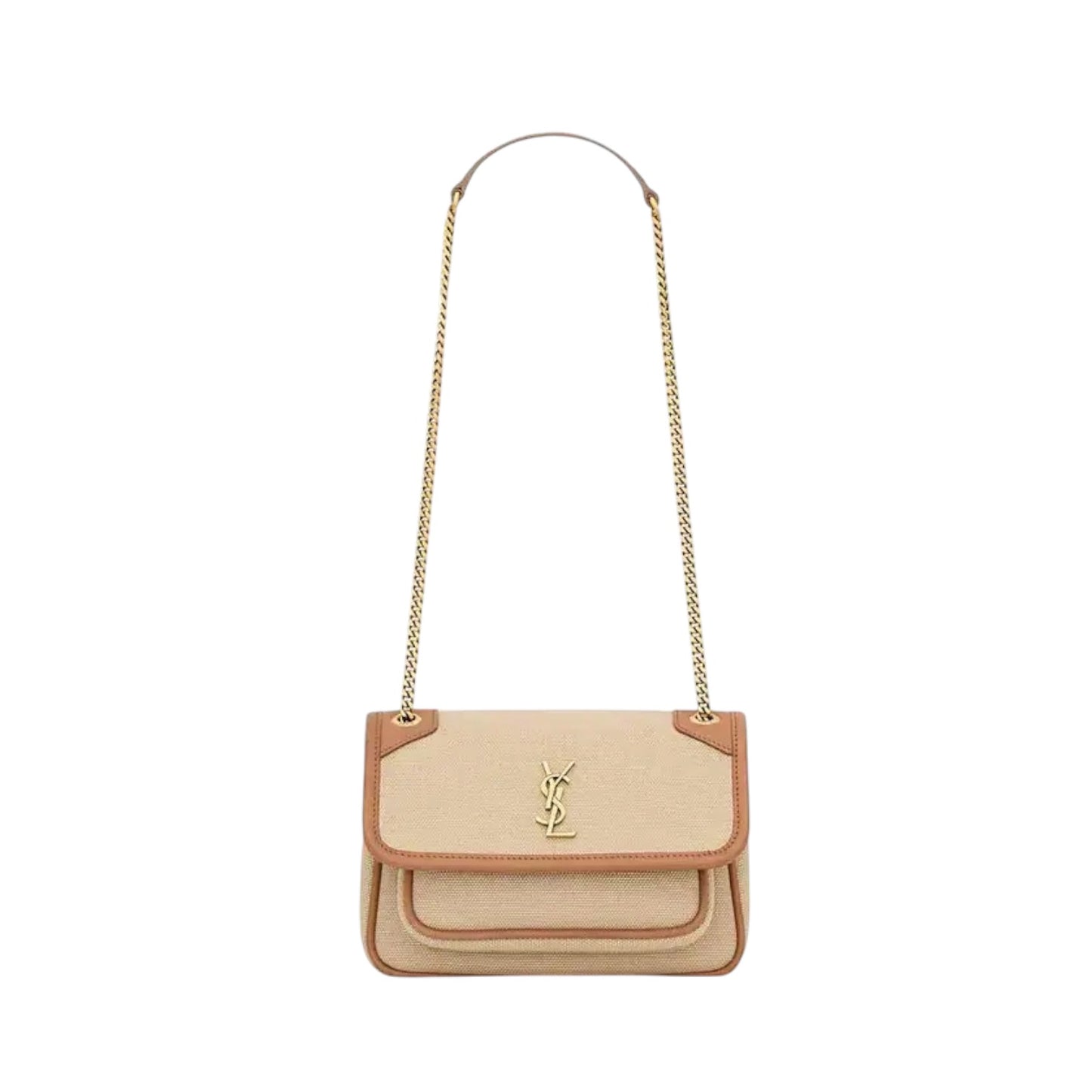 Saint Laurent Niki beige e cuoio
