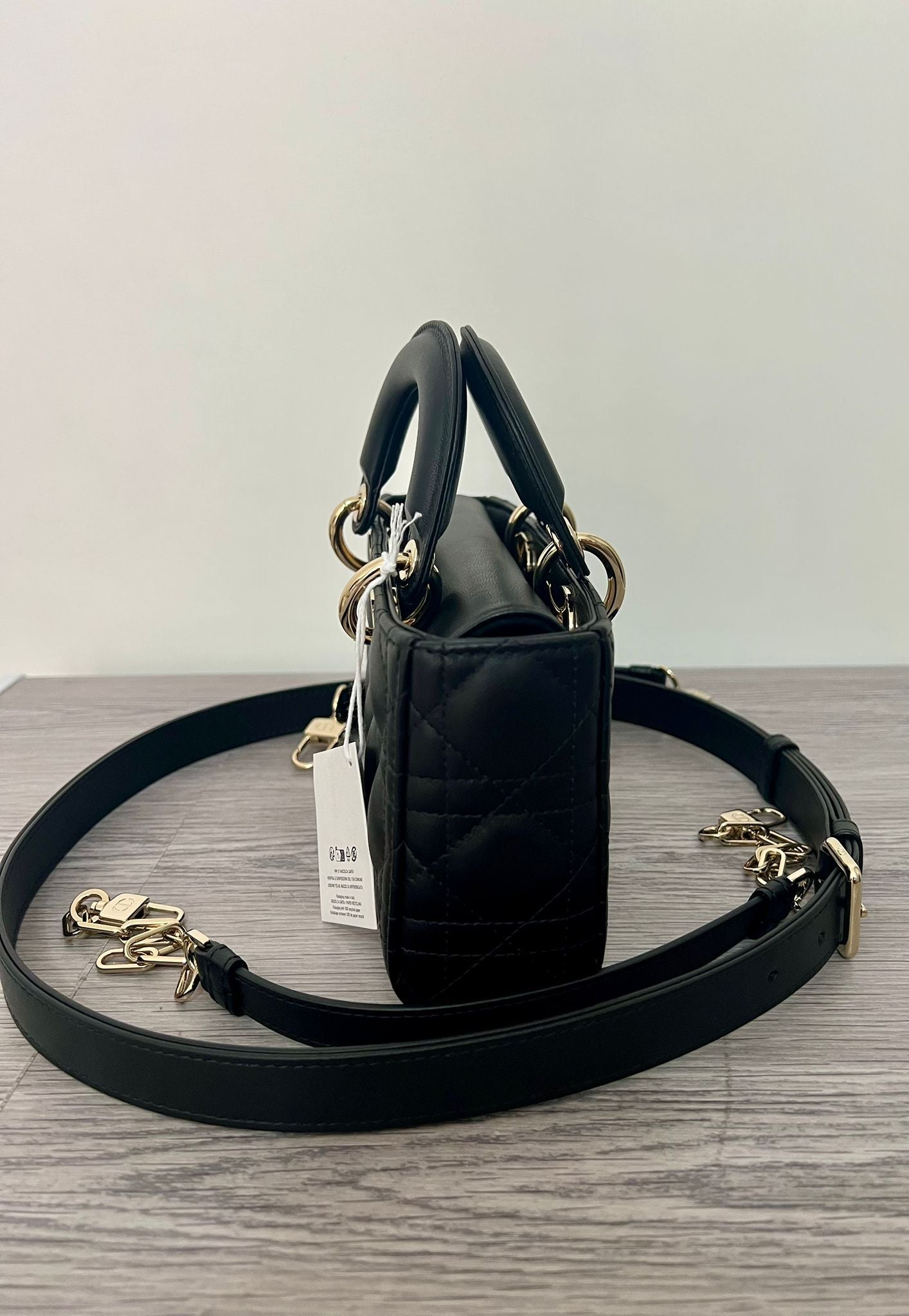 Dior Lady D-Joy in Black Cannage Lambskin